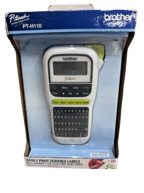 Brother P-Touch PT-H110 Easy Portable Handheld Label Maker New In Box